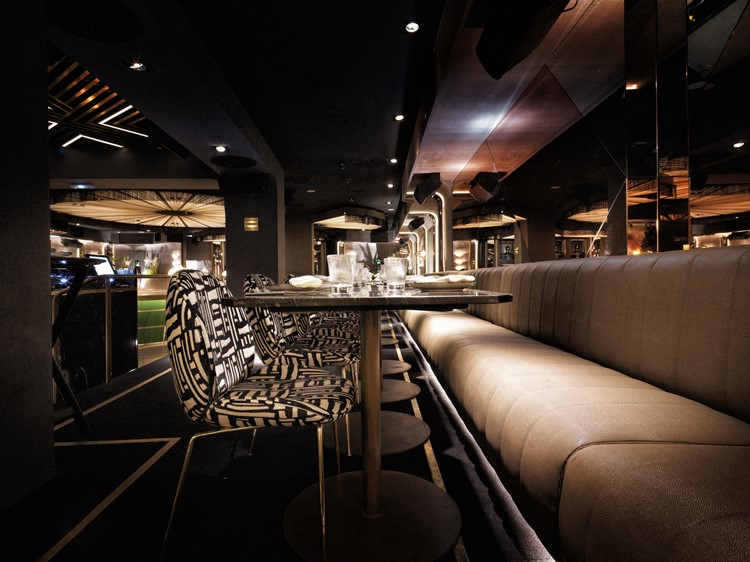 Panthera club Madrid interior design luxury