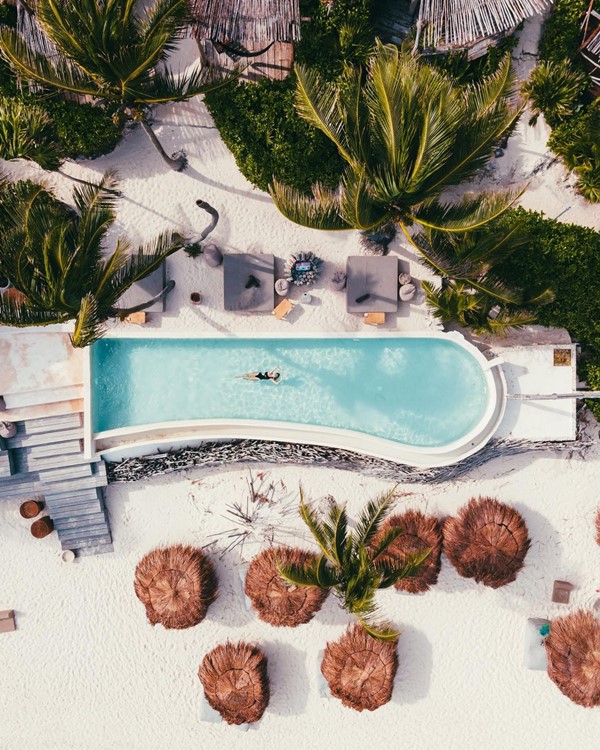 Papaya Playa Beach Club nightclub Tulum