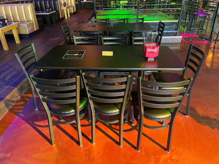 Paradise Lounge Atlanta table book now guest list