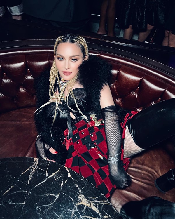 Paradise club NYC famous celebrity Madonna birthday celebration book vip table