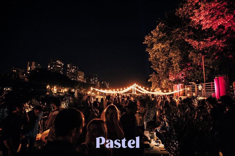 Pastel club Paris open outdoor nightclub best place events must see venue Eiffel Tower view