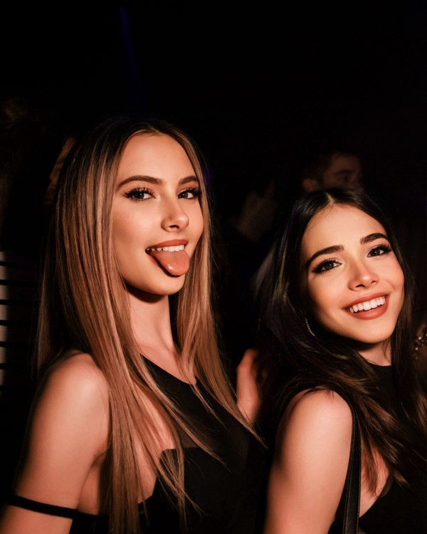 Play Club nightclub Milan pretty girls having fun clubbing drinking partying guest list