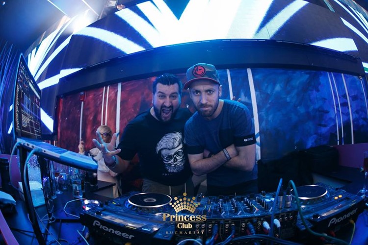 Princess Club nightclub Bucharest dj mixing music fun dance party