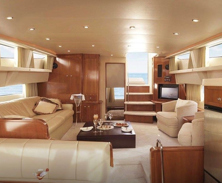 Private boat party Dubai interior luxury boat yacht rental booking host event