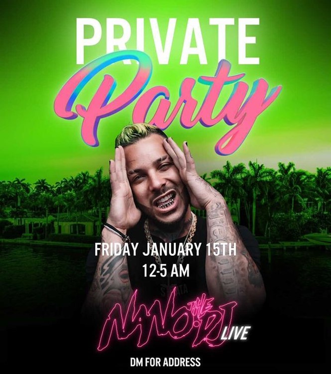 Private Mansion Party nightclub Miami