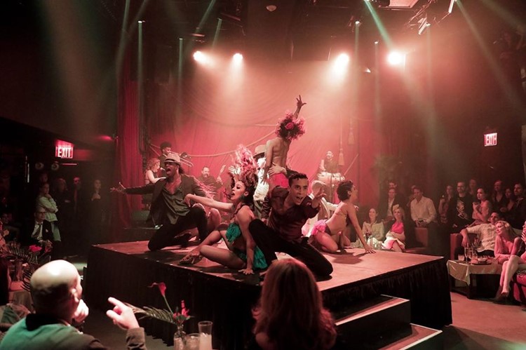 Public Arts nightclub New York show dancers theatre go out and party watch event