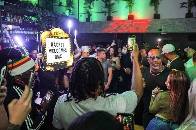 Racket club Miami fun party go out tonight partying dance