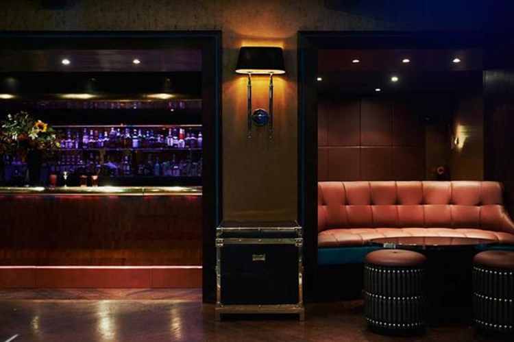 raffles nightclub london view of the back space pretty luxury interior design