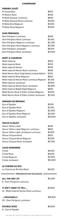 Rockwell nightclub Miami book your own table now bottle service package prices