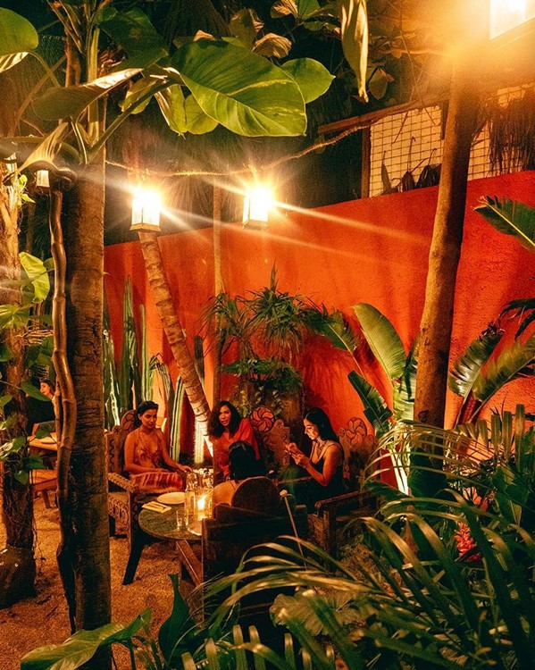 Saikuk in Tulum restaurant club girls fun nightout go out party event