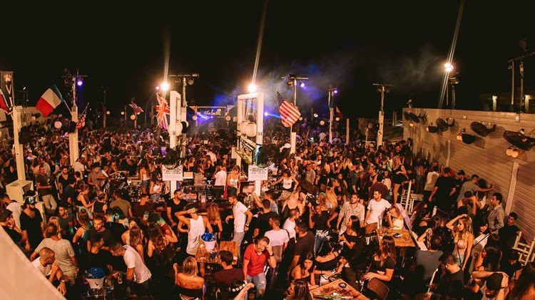 Shalvata nightclub Tel Aviv people having fun at party