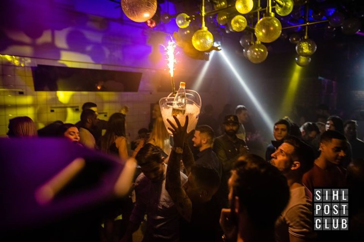 Sihlpost nightclub Zurich bottle service alcohol table reservation expensive drinks vodka, cognac, champagne, rum