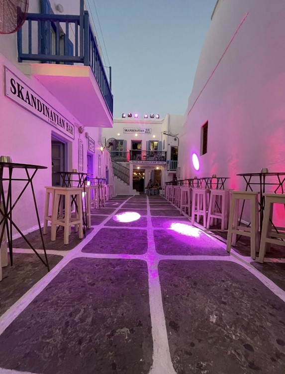 Skandinavian Bar in Mykonos 28 oct. 2025