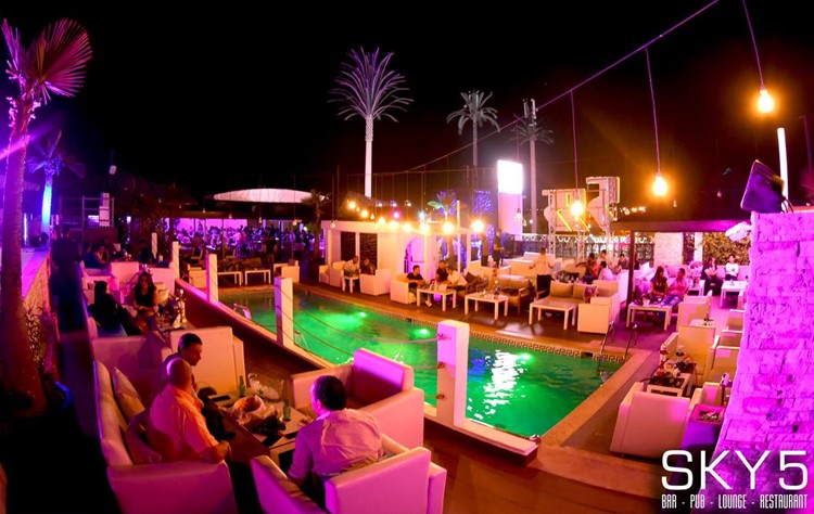 Sky5 nightclub Marrakech