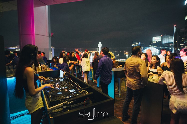 Skyline ночной клуб Singapore