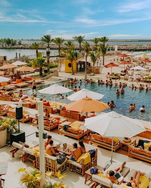 Soul Beach Club in Dubai 28 oct. 2025