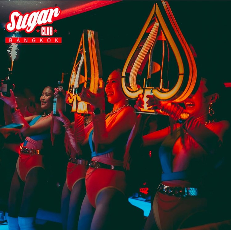 Soirée dans la boîte Sugar Club VIP à Bangkok. Trouvez des promoteurs pour la liste des invités sur Clubbable