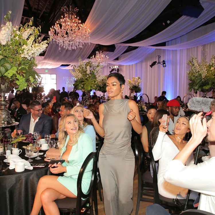 Sunset Room venue Los Angeles famous celebrities having fun partying drinking cocktails champagne