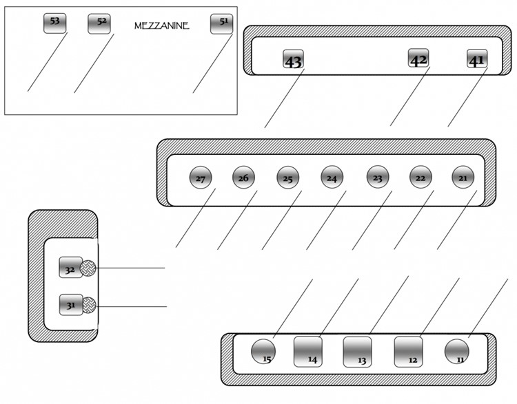 Tao New York nightclub table sitting area private vip reservation