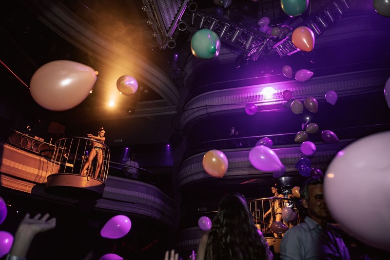 Teatro Kapital nightclub Madrid big show with special effects