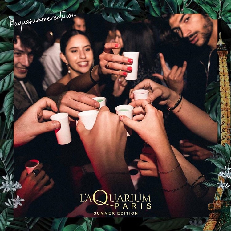 Terrace de L'Aquarium Paris club shots alcohol dresscode guest list vip table reservation must see nightclub where to go out