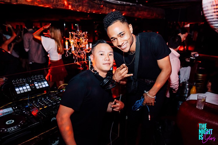 The Argyle nightclub Sydney djs having fun party music mix dancing drinking