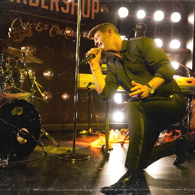 The Barbershop Cuts and Cocktails Las Vegas club live show concert nightclub music singer 