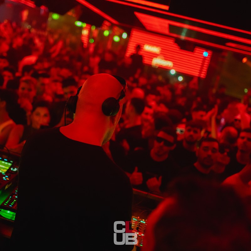 The Club nightclub Milano view of the dance floor lounge area