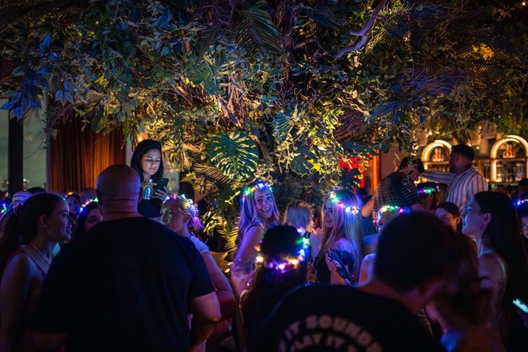 The Highlight Room club NYC crowd dancing having fun