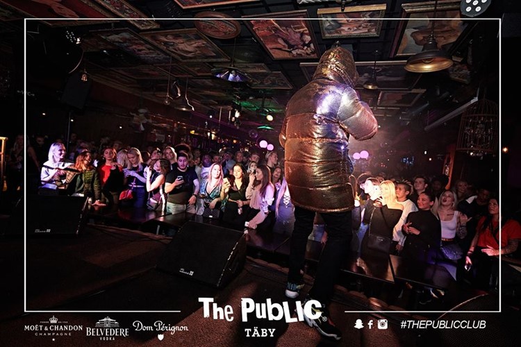 The Public Club nightclub Täby Stockholm fun crazy party dj music
