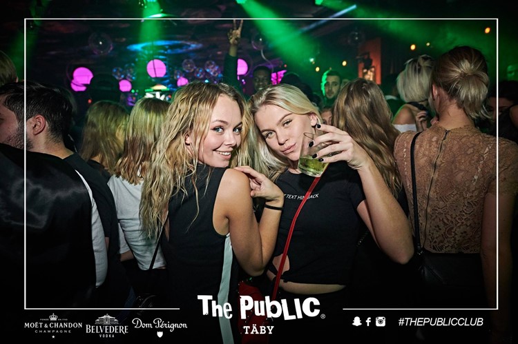 The Public Club nightclub Täby Stockholm sexy girls dance party night fun