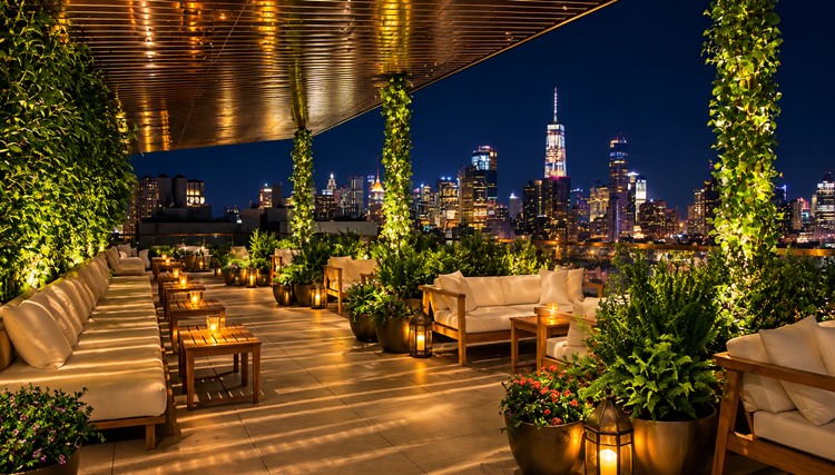 The Roof at Public Hotel nightclub New York