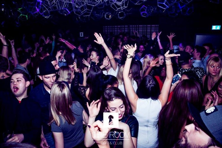 The Room nightclub Hamburg people dancing and having fun at a party