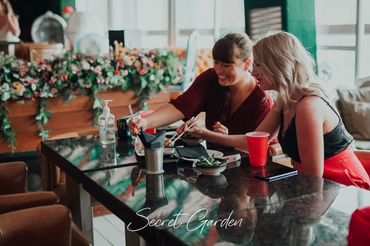 The Secret Garden VII Dubai club girls drinking day parties go out open during pandemic