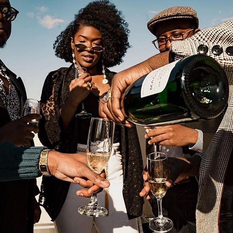 The Urban club Miami bubbles champagne bottle magnum premium