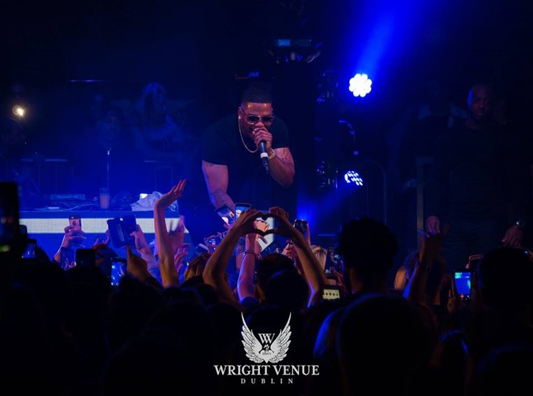 The Wright Venue nightclub Dublin dance music live concert rap singer fun party event