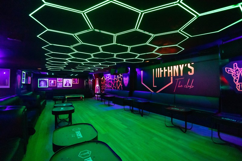 Tiffany's the club in Madrid nightclub bubbles parade champagne fun bottle service celebrate