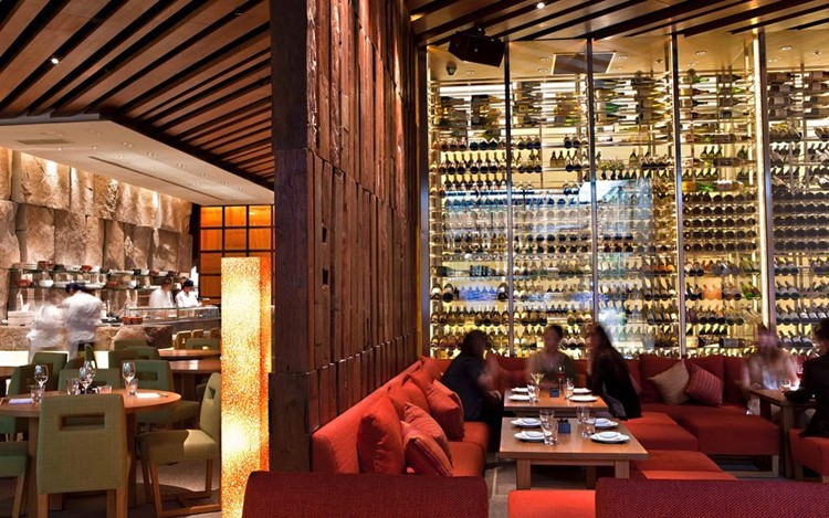 Zuma London restaurant parties dinner