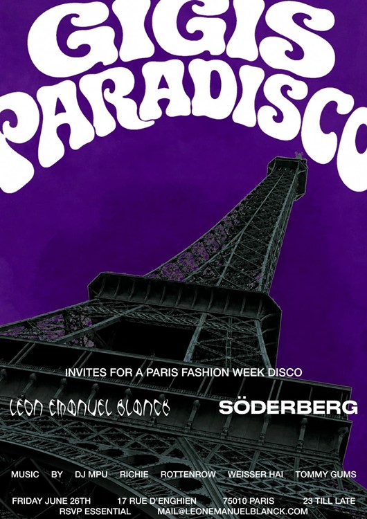 Underground Fashion AfterParty nightclub Paris