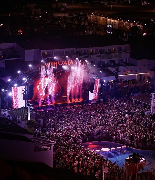 Soirée dans la boîte Ushuaïa Ibiza VIP à Ibiza. Trouvez des promoteurs pour la liste des invités sur Clubbable