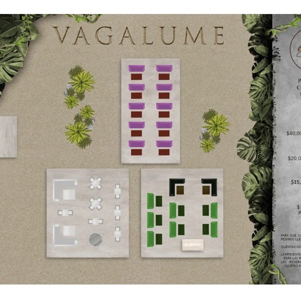 Soirée dans la boîte Vagalume VIP à Tulum. Trouvez des promoteurs pour la liste des invités sur Clubbable