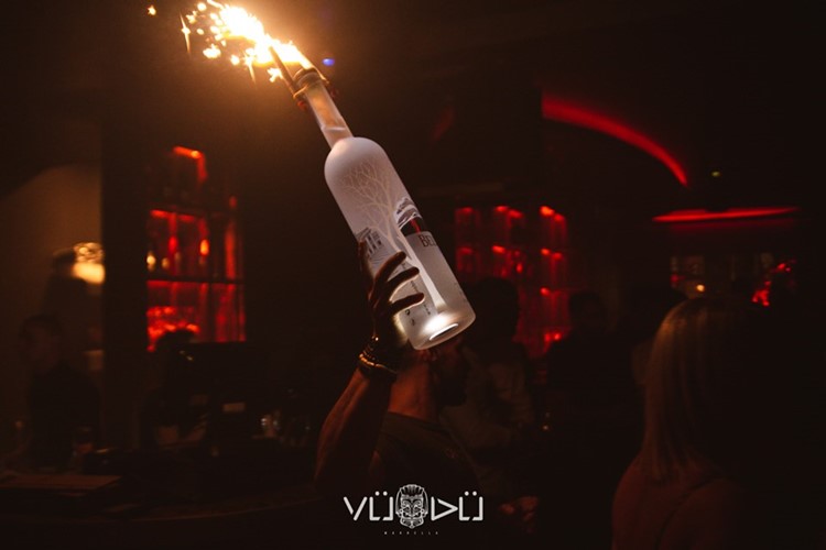 Vudu nightclub Marbella celebrate vodka bottle fun party event show go out tonight