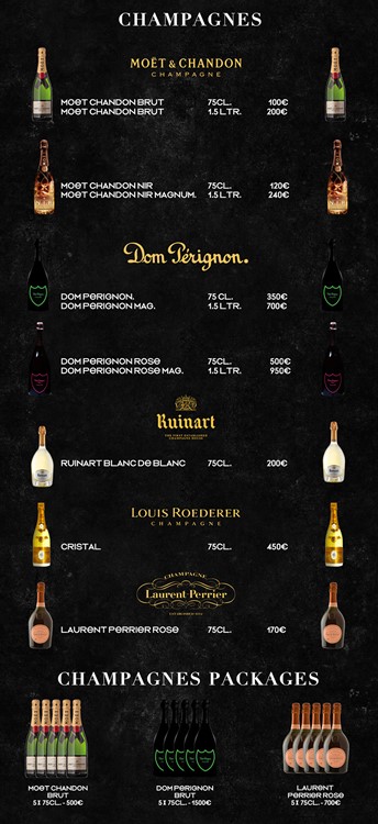 Vudu nightclub Marbella champagne packages bubbles parade table service celebrate birthday hen bachelor book vip