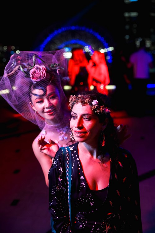 Odyssey Mina Seyahi W Dubai pretty dancer entertainer fun event 