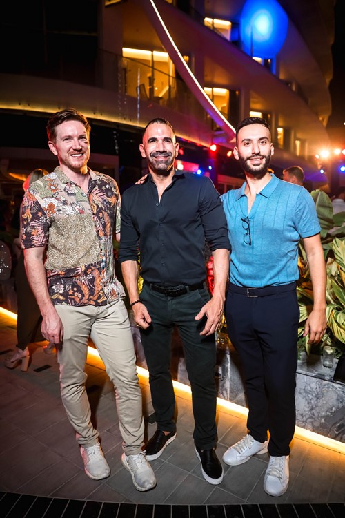 Odyssey Mina Seyahi W Dubai men having fun party club book your vip table