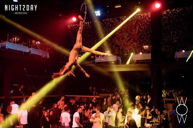 WoW nightclub Moscow  
