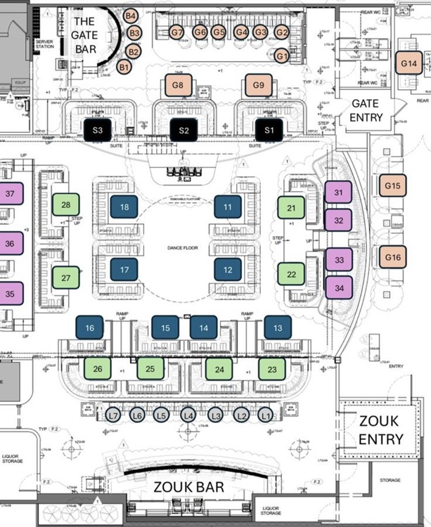 Soirée dans la boîte Zouk VIP à Los Angeles. Trouvez des promoteurs pour la liste des invités sur Clubbable