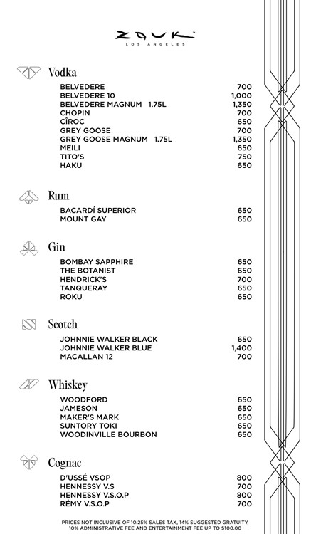 Soirée dans la boîte Zouk VIP à Los Angeles. Trouvez des promoteurs pour la liste des invités sur Clubbable